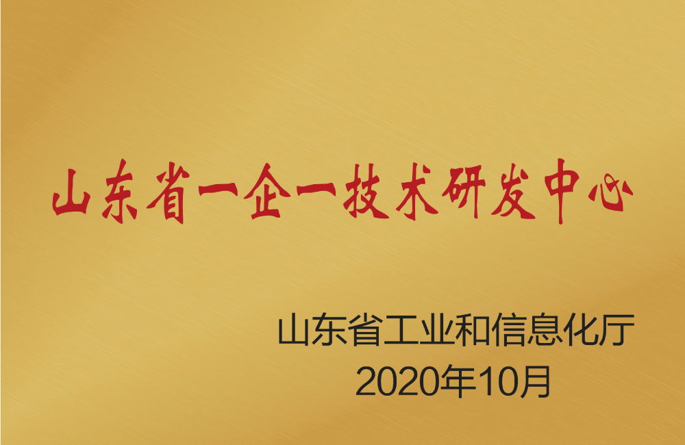 山东省一企一技术研发中心